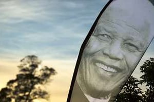Le 15 décembre à Qunu, jour de l’enterrement de Nelson Mandela. © AFP