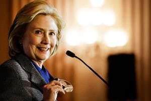 Hillary Clinton ne manque pas une occasion de se rapprocher des minorités. © WIN MCNAMEE / GETTY IMAGES NORTH AMERICA / AFP