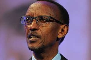 Paul Kagamé, le président rwandais. © AFP