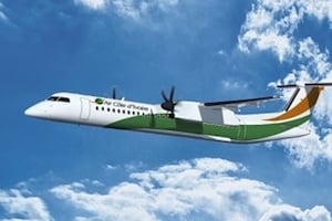 Les deux avions Bombardier Q400 acquis par Air Côte d’Ivoire devraient être livrés au second semestre 2014. © Bombardier