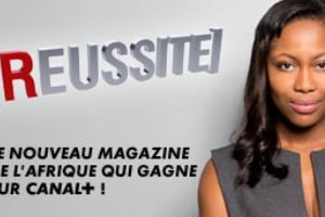 Ele Asu, présentatrice du magazine télé "Réussite". © Canal+ Afrique