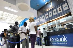 Ecobank est le premier groupe bancaire en Afrique en termes d’implantation géographique. © Olivier/JA