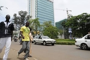 Kigali, la capitale du Rwanda. © JA