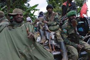 Des soldats de l’armée congolaise dans le Kivu (est). © AFP
