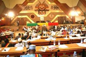Issaka Sidibé a été élu président de l’Assemblée nationale par 115 voix contre 11. © DR