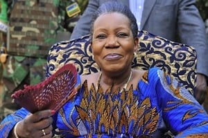 Catherine Samba Panza, 59 ans, a été élue présidente de transition de la Centrafrique, le 20 janvier 2014. © AFP