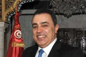 Le nouveau Premier ministre tunisien Medhi Jomaâ, le 1er février 2014 à Tunis. © AFP
