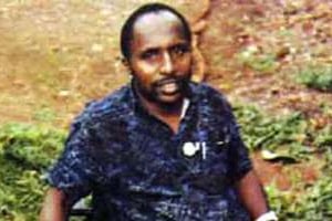 L’ancien capitaine de l’armée rwandaise Pascal Simbikangwa. © AFP