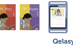 La tablette Qelasy offrira un accès aux programmes scolaires ivoiriens. © Qelasy