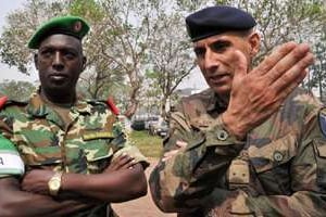 Le général Sangaris, commandant en chef de l’opération Sangaris en Centrafrique © AFP
