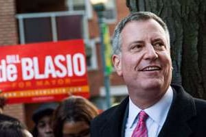 Bill de Blasio, maire démocrate de New-York. © AFP