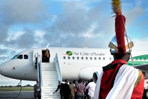 Air Côte d’Ivoire a été inauguré en octobre 2013. © Issouf Sanongo/AFP