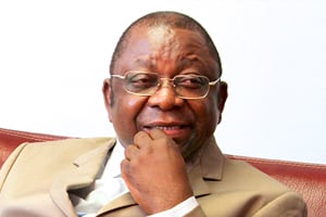 Luc Magloire Mbarga Atangana est le ministre du Commerce du Cameroun. © Baudouin Mouanda pour JA