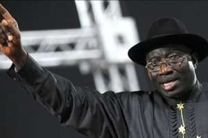 Goodluck Jonathan, président nigérian. © AFP