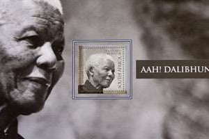 Le timbre à l’effigie de Nelson Mandela. © D.R.
