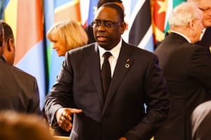 Le président Macky Sall sera à la tête de la délégation sénégalaise présente à Paris pour cette conférence. © Camille Millerand/JA