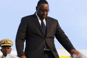 Le président Macky Sall s’est rendu à Paris pour présenter le Plan Sénégal Émergent aux partenaires techniques et financiers du pays. © Sia Kambou/AFP