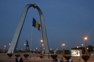 Place de la Nation à N’djamena (Tchad). © Abdoulaye Barry/JA