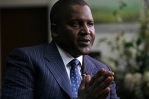 La fortune du Nigerian Aliko Dangote est estimée à 25 milliards de dollars. © Akintunde Akinleye/Reuters