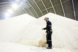 Un entrepôt de PotashCorp, dans la province canadienne de Saskatchewan. © David Stobes/Reuters