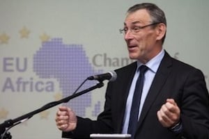 Le diplomate letton Andris Piebalgs est le commissaire européen au développement. © UE