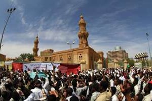 Des manifestants à Khartoum le 7 mars 2014. © AFP
