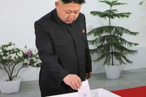 Kim Jong-Un, le dirigeant nord-coréen. © AFP