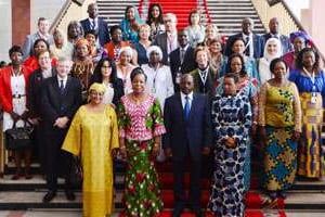 Femmes politiques et épouses de président se sont réunies à Kinshasa. © Junior D. Kannah / AFP