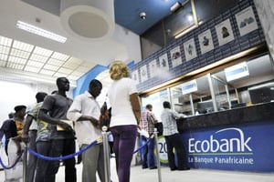 Le groupe Ecobank est présent dans 35 pays d’Afrique subsaharienne. © Olivier/JA