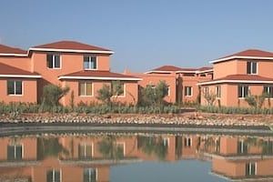 Vue du campus de l’université privée de Marrakech, fondée en 2005. © UPM