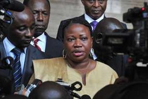 La Gambienne Fatou Bensouda, procureure générale de la CPI. © AFP