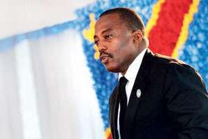 Le président congolais, Joseph Kabila, à Kinshasa le 26 février. © Junior D. Kannah/AFP