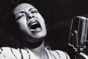 La chanteuse de jazz américaine Billie Holiday. © Sipa