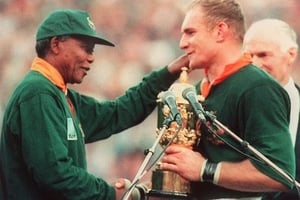 Rugby: le dopage, part d’ombre du titre mondial des Springboks en 1995 ? © AFP