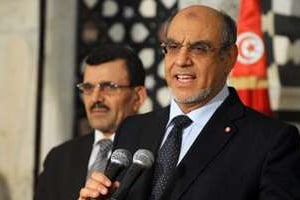 L’ex-Premier ministre Hamadi Jebali, à Tunis le 14 mars 2014. © AFP
