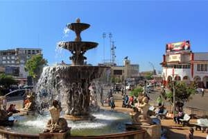 La place de La Poste, dite place MoÏse-Tshombe. © Baudoin Moouanda pour J.A.