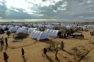 Le camp de réfugié de Dadaab au Kenya. © AFP