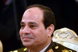 Le maréchal Abdel Fattah al-Sissi, le 16 février 2014 à Moscou. © AFP