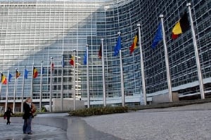 Le siège de l’Union européenne, à Bruxelles. © AFP