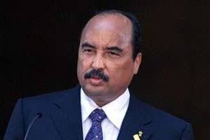 Le président mauritanien, Mohamed Ould Abdelaziz. © AFP