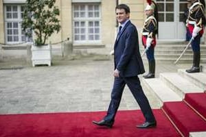 Le Premier ministre français Manuel Valls, le 4 avril. © AFP