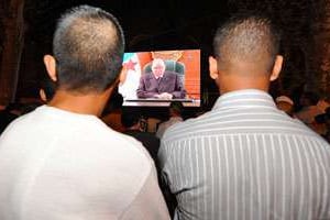 Le 11 avril 2011, Bouteflika promettait une ouverture démocratique. © Farouk Batiche/AFP