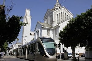 Le tramway de Rabat, mis en service en mai 2011, a été réalisé par Colas Rail. © Michal Beim/Wikimedia Commons