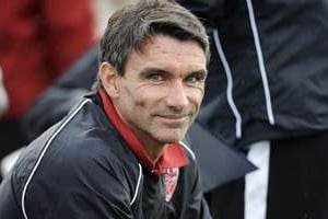 Patrice Carteron, l’entraîneur du TP Mazembe. © AFP