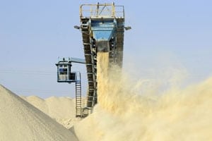 La coentreprise modernise les mines de Khouribga, à 120 km de Casablanca. © AFP