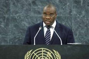 Laurent Kavakure, ministre des Affaires extérieures burundais, à l’ONU. © ONU