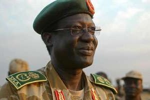 L’ancien chef d’état-major de l’armée sud-soudanaise James Hoth Mai. © AFP