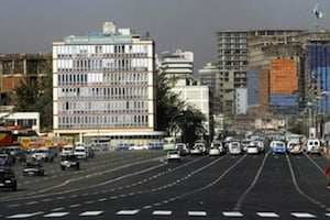 La capitale éthiopienne, Addis Abeba, figure parmi les villes émergentes sélectionnées par le cabinet A.T. Kearney. © Thomas Mukoya/Reuters