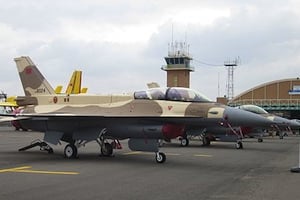 F16 de l’armée de l’air marocaine. © Ndunruh