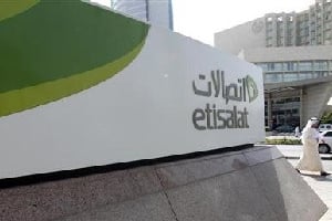 Le siège du groupe Etisalat, à Abu Dhabi. © Reuters
